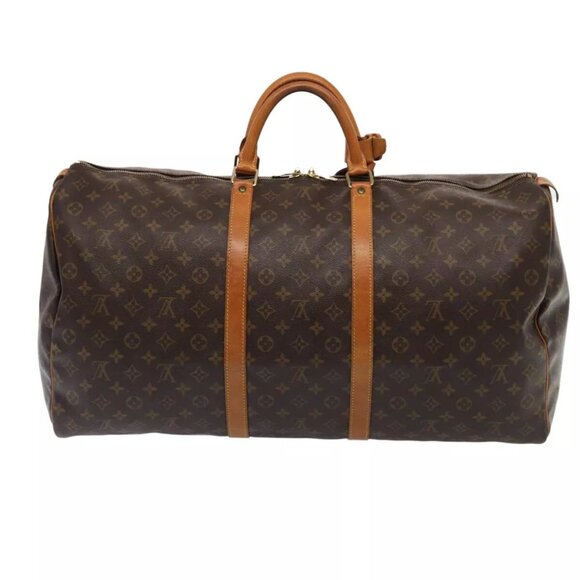 LOUIS VUITTON Monogram Keepall 60 Boston Bag - Picture 1 of 16